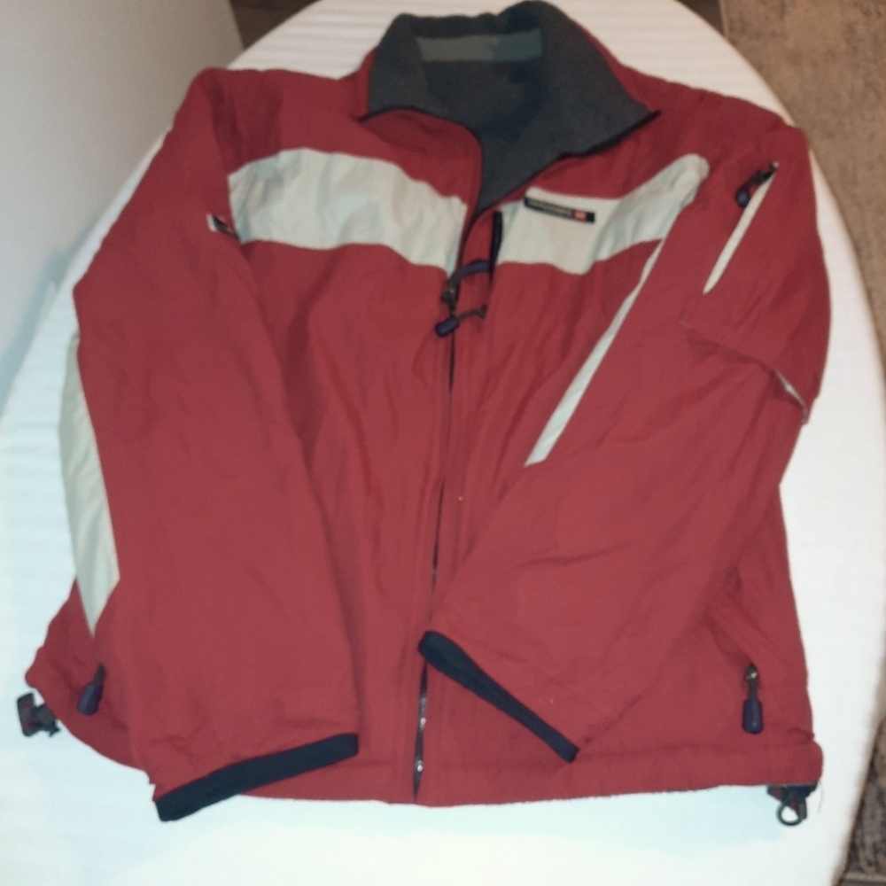 Vintage Abercrombie and Fitch reversible coat Y2K